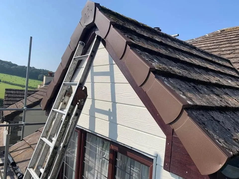 New fascias, bargeboards and guttering in Penzance