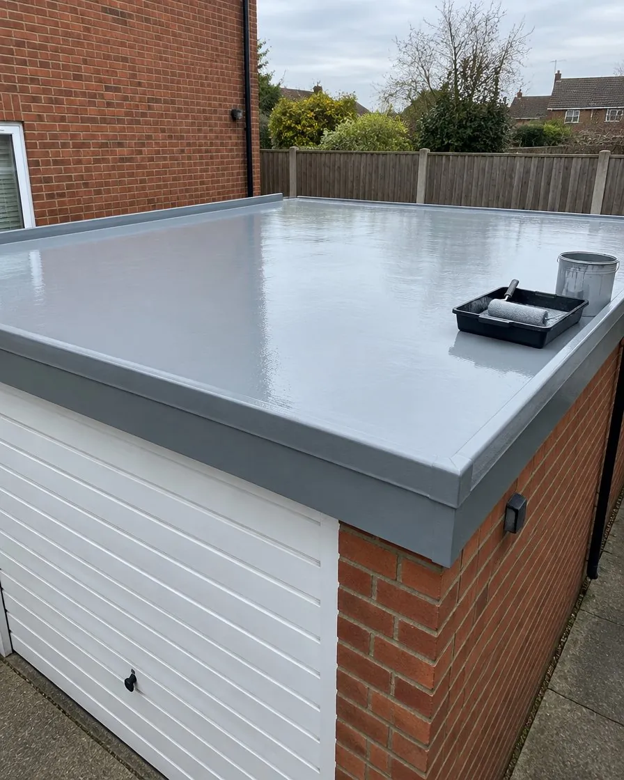 Garage roof replacement in Penzance