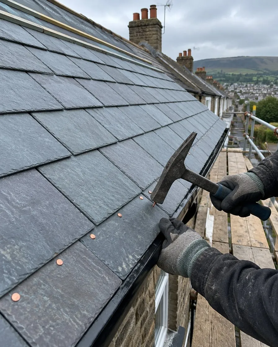 Slate roofing in Penzance